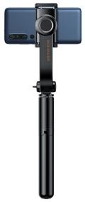 img 4 attached to Tripod/monopod Baseus Lovely Uniaxial Bluetooth Folding Stand Selfie black