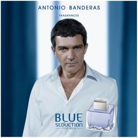 img 4 attached to Antonio Banderas Blue Seduction for Men Eau de Toilette, 100 ml