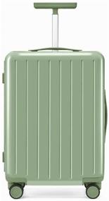 img 3 attached to Xiaomi NINETYGO Manhattan Luggage 20 suitcase, green