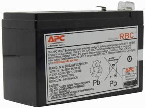 img 3 attached to Battery APC by Schneider Electric RBC2 12V 7Ah