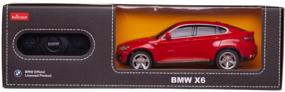 img 4 attached to Passenger car Rastar BMW X6 31700, 1:24, 20 cm, red