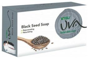 img 3 attached to VASU Healthcare Black seed bar soap, 125 g