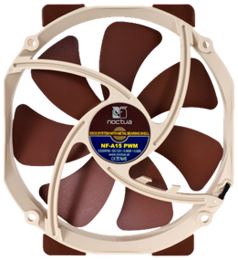 img 3 attached to Case fan Noctua NF-A15 PWM, brown/beige