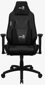 img 4 attached to Computer chair AeroCool Admiral gaming, upholstery: faux leather, color: smoky black