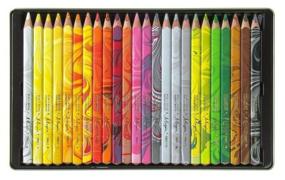 img 4 attached to KOH-I-NOOR Magic Multicolor Pencils, 24 colors (3408024001)