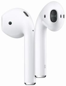 img 3 attached to Apple AirPods 2 wireless headphones with charging case MV7N2 RU, white