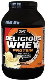 img 1 attached to Протеин QNT Delicious Whey, 908 гр., ваниль