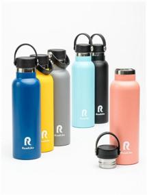 img 1 attached to 🧊 Blue Roadlike Flask Thermobottle, 600ml