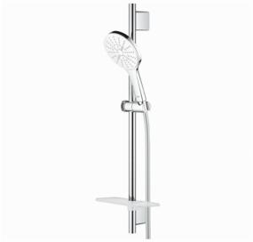 img 4 attached to Душевой комплект Grohe Rainshower SmartActive 130 26576LS0, белая луна хром