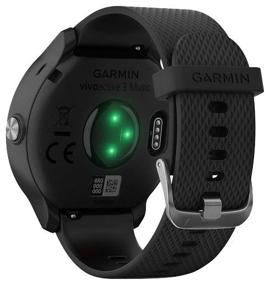 img 1 attached to 🎧 Enhance Your Fitness and Music Experience with Garmin Vivoactive 3 Music NFC Smartwatch in Black
