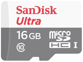 img 4 attached to SanDisk microSDHC 16 GB Class 10 UHS-I R 80 MB/s SD Card Adapter Green