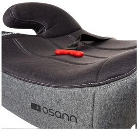 img 4 attached to Booster group 2/3 (15-36 kg) Osann Lux Isofix, Universe Gray