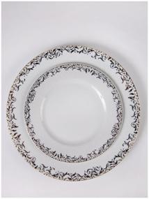 img 4 attached to Table service. Wertvolleperle Germany. Best 30 Pcs dinner set