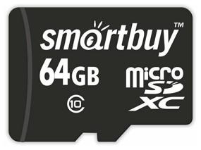 img 4 attached to 💾 High-Performance SmartBuy microSDXC 64 GB Class 10 Memory Card | R/W Speed 20/17 MB/s | SD Adapter Included