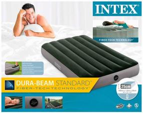 img 3 attached to Air mattress INTEX Twin Downy 64761 (191х99х25)