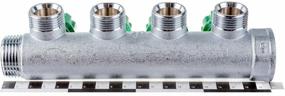 img 4 attached to Adjustable manifold FAR Multifar (3824 134) 1" male-female, 4 outlets 3/4" eurocone 4