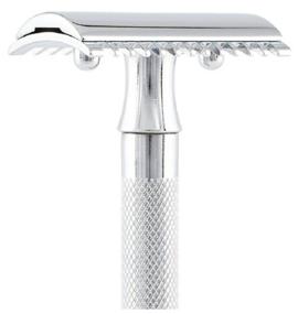 img 4 attached to Merkur Solingen T-Blade 9015001: Durable Chrome Razor with Replaceable Blades (1 pc)