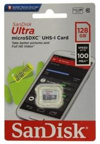 img 3 attached to SanDisk microSDXC 128 GB Class 10 UHS-I R 100 MB/s Memory Card