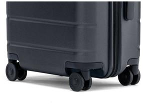 img 4 attached to Xiaomi smart suitcase, polycarbonate, 38 l, size S, black