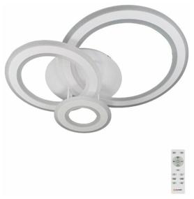 img 4 attached to Chandelier LED Estares RIPLEX ROUND 108W R-700/500-WHITE/WHITE, 108 W, color: white