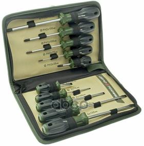 img 2 attached to Screwdriver set Delo Techniki 728100, 10 pcs.