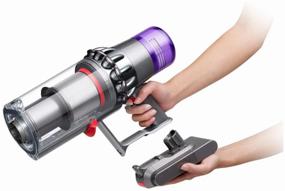 img 4 attached to 🔥 Мощный пылесос Dyson Cyclone V10 для паркета – серый