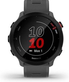 img 4 attached to Умные часы Garmin Forerunner 55 42 мм, серый