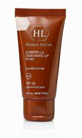 img 3 attached to Protective and Beautifying: Holy Land 🌞 Sunbrella Sunscreen Demi Make-Up SPF 30 50ml