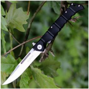 img 4 attached to 🔪 Cold Steel Luzon Medium Folding Knife: Durable Steel, 8Cr13MoV Blade, 20NQL