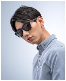 img 4 attached to Xiaomi Sunglasses Oval Shockproof Foldable UV Protection Polarized Unisex