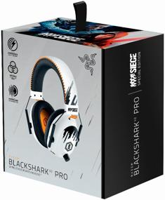 img 4 attached to Computer Headset Razer Blackshark V2 Pro Headset, Rainbow Six Ed