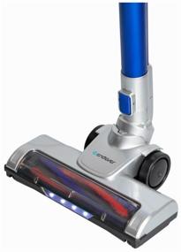 img 4 attached to Vacuum cleaner vertical cyclone battery type, blue/silver ENDEVER Skyclean VC-302