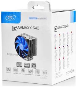 img 4 attached to CPU cooler Deepcool GAMMAXX S40, black