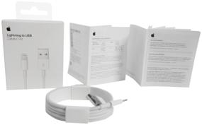 img 4 attached to Apple USB (M) to Lightning (M) cable, 1 m, 1 pc, white