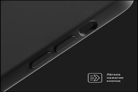 img 3 attached to 📲 Black Silicone COMMO Shield Case with Wireless Charging Support for iPhone 14 Plus