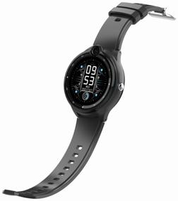 img 3 attached to Wonlex Smart Baby Watch KT26 4G with SIM card, phone function, GPS, camera, SOS button, video call and vibrate. Black