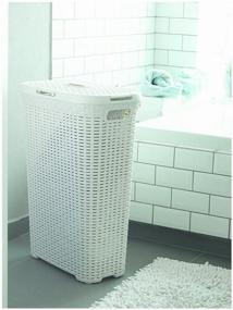img 2 attached to Laundry basket CURVER Style, 26.5x44.8x61.5cm, cream