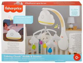 img 4 attached to Fisher-Price E-Mobile GRP99 Soothing Clouds, White