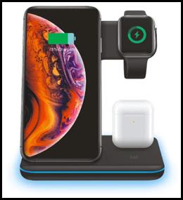 img 4 attached to Wireless Charger 3b1 New 2022 Fast Charger 15W FAST for iPhone iWatch AirPods