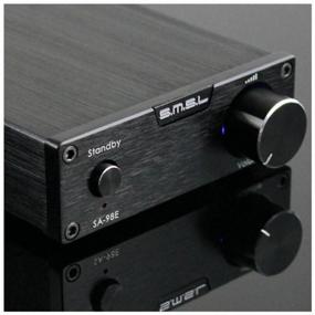 img 4 attached to 🔊 S.M.S.L SA-98E Black: Cutting-Edge Integrated Stereo Amplifier Enhances Audio Experience