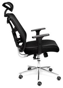 img 4 attached to 💺 Executive Computer Chair - TetChair Mesh-6, Upholstered in Black Textile