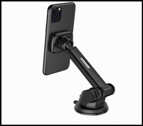 img 4 attached to 🧲 Magnetic Hoco CA67 Black Holder for Enhanced SEO