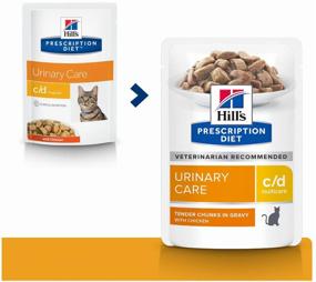 img 1 attached to Hill's Prescription Diet c / d Multicare wet cat food, for the prevention of KSD, with chicken 12 pcs x 85 g (pieces in sauce)