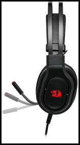 img 4 attached to Redragon Epius wired gaming headphones with microphone, 7.1 sound, stand, 1.8 m USB cable