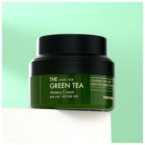 img 3 attached to TONY MOLY The Chok Chok Green Tea Watery Cream Moisturizing Face Cream, 60 ml, 60 g