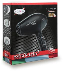 img 4 attached to Hair dryer Coifin EK2 R Extra Korto 2 Ionic, black