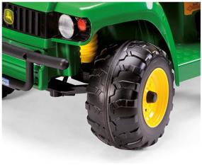 img 4 attached to Peg-Perego Автомобиль John Deere Gator HPX, зеленый/желтый