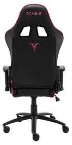 img 1 attached to Gaming chair ZONE 51 Gravity, upholstery: imitation leather/textile, color: black/pink
