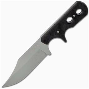 img 1 attached to Knife Fixed Cold Steel Mini Tac Bowie (CS49HCF) with Case Black