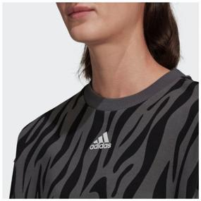 img 4 attached to Sweatshirt adidas, size S, black / gray five